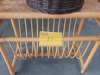 Lot 81 - lectuurrekje en prullenmand - afbeelding 4 van  4