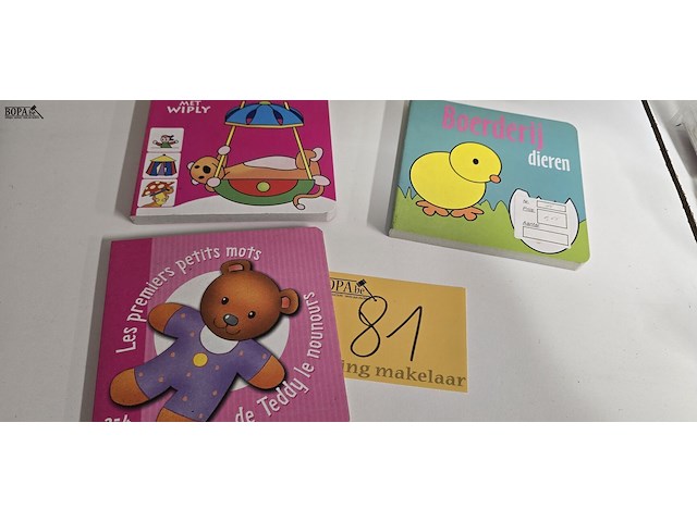 Lot 81 - peuterboekjes nieuw 7 stuks - afbeelding 1 van  3