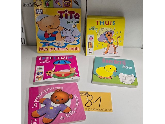 Lot 81 - peuterboekjes nieuw 7 stuks - afbeelding 3 van  3