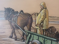 Lot 81 - tekening in kader - afbeelding 2 van  3