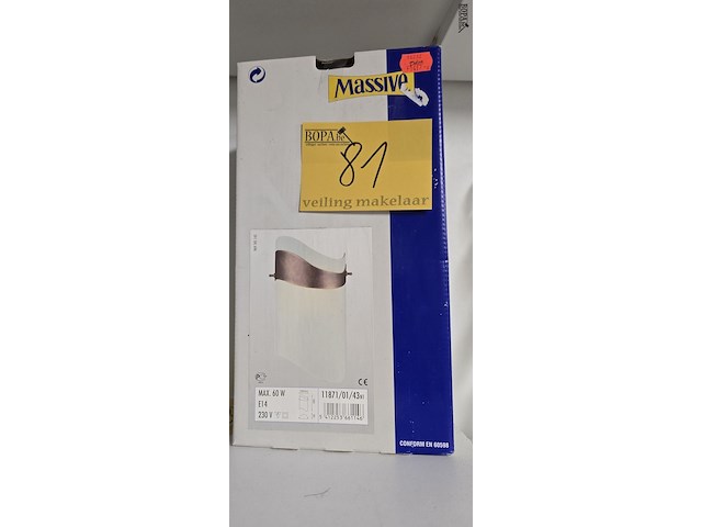 Lot 81 - verlichting 3 stuks - afbeelding 3 van  4