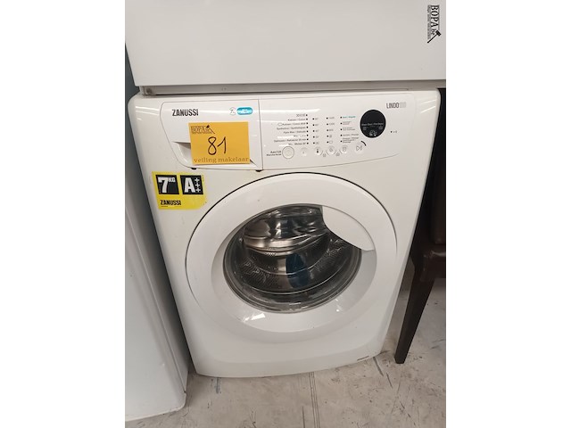 Lot 81 - wasmachine zanussi - afbeelding 1 van  4