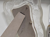 Lot 82 - fotokader in glas met engelen relief - afbeelding 3 van  5