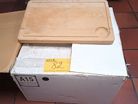 Lot 82 - houten snijplanken. 16 stuks - afbeelding 1 van  3