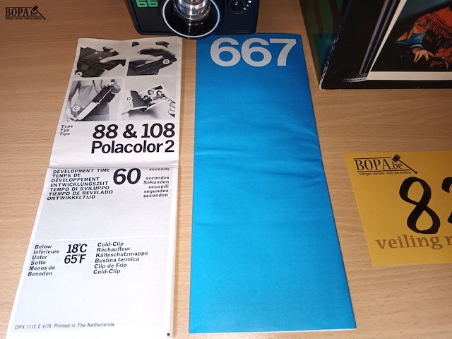 Lot 82 - polaroid ee66 landcamera - afbeelding 3 van  4