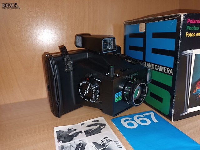Lot 82 - polaroid ee66 landcamera - afbeelding 4 van  4