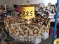 Lot 825 - luster koper en kristallen - afbeelding 3 van  3