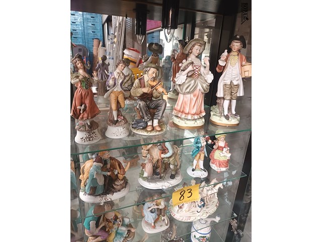 Lot 83 - beeldjes en decoratie in porselein. 35 stuks - afbeelding 2 van  6