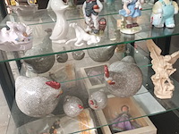 Lot 83 - beeldjes en decoratie in porselein. 35 stuks - afbeelding 5 van  6