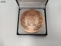 Lot 83 - bronzen herdenkingsmedaille - afbeelding 4 van  4