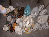 Lot 83 - decoratieve zwanen en eenden. 25 stuks - afbeelding 6 van  6