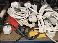 Lot 83 - diverse verlengsnoeren ong 11 stuks - afbeelding 1 van  5