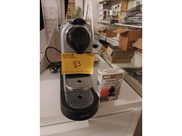 Lot 83 - espressotoestel krups - afbeelding 1 van  3