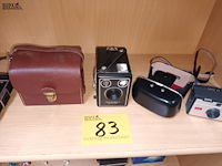 Lot 83 - kodak fototoestellen. 3 stuks - afbeelding 1 van  5