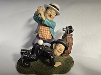Lot 83 - laurel & hardy beeldjes 8 stuks - afbeelding 3 van  8
