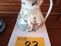 Lot 83 - melkkan met chinees decor - afbeelding 1 van  5