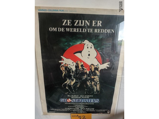 Lot 83 - poster ghostbusters - afbeelding 2 van  5