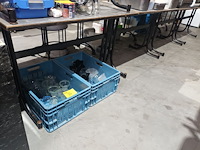 Lot 83 - rechthoekige tafels. 6 stuks - afbeelding 3 van  4