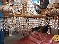 Lot 831 - luster koper en kristallen - afbeelding 2 van  5