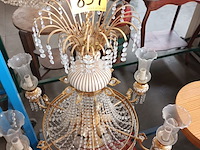 Lot 831 - luster koper en kristallen - afbeelding 4 van  5