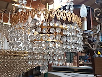 Lot 834 - luster koper en kristallen - afbeelding 1 van  3