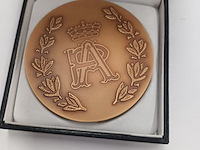 Lot 84 - bronzen herdenkingsmedaille - afbeelding 3 van  3