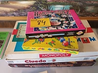 Lot 84 - gezelschapsspelen. 5 stuks