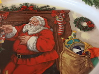 Lot 84 - kerstschaal franklin mint - afbeelding 4 van  4
