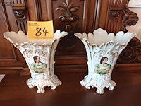 Lot 84 - koppel siervazen - afbeelding 1 van  4