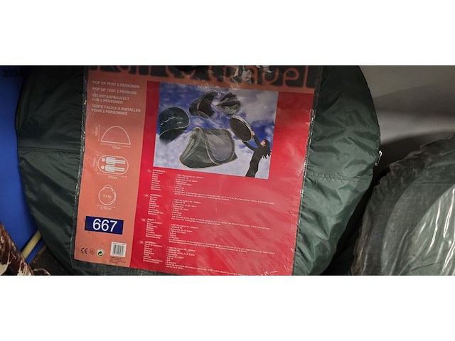 Lot 84 - tenten 2 stuks - afbeelding 3 van  3