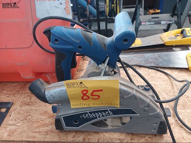 Lot 85 - cirkelzaag scheppach - afbeelding 1 van  4