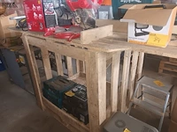 Lot 85 - einhell verstekzaagmachine op bank - afbeelding 2 van  5
