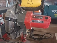 Lot 85 - einhell verstekzaagmachine op bank - afbeelding 5 van  5