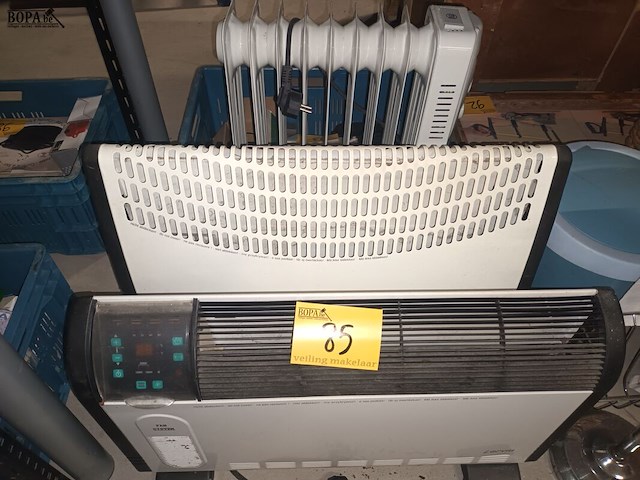 Lot 85 - elektrisch verwarmingstoestel. 3 stuks - afbeelding 1 van  4