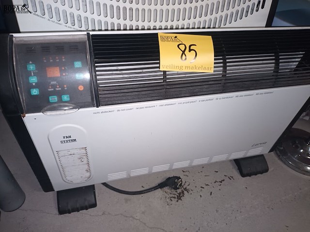 Lot 85 - elektrisch verwarmingstoestel. 3 stuks - afbeelding 2 van  4