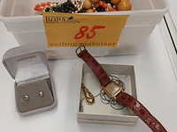 Lot 85 - juwelen en fortis uurwerk - afbeelding 1 van  5
