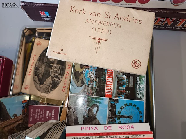 Lot 85 - oude kaarten en prentjes - afbeelding 3 van  6