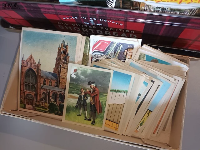 Lot 85 - oude kaarten en prentjes - afbeelding 4 van  6