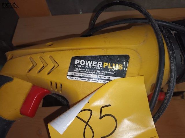 Lot 85 - reciprozaag powerplus - afbeelding 2 van  3