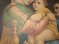 Lot 85 - reproductie madonna della seggollia - afbeelding 3 van  4
