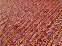 Lot 85 - set deense vintage eetkamerstoelen - stuks - oranje - afbeelding 4 van  4