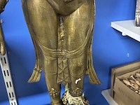 Lot 85 - staand bronzen beeld boeddhistische godin tara - afbeelding 4 van  5