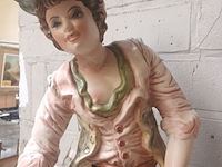 Lot 86 - beeld man met jachtgeweer - afbeelding 2 van  4