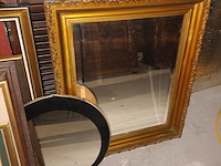 Lot 86 - kaders, spiegels en luiken. 14 stuks - afbeelding 5 van  6