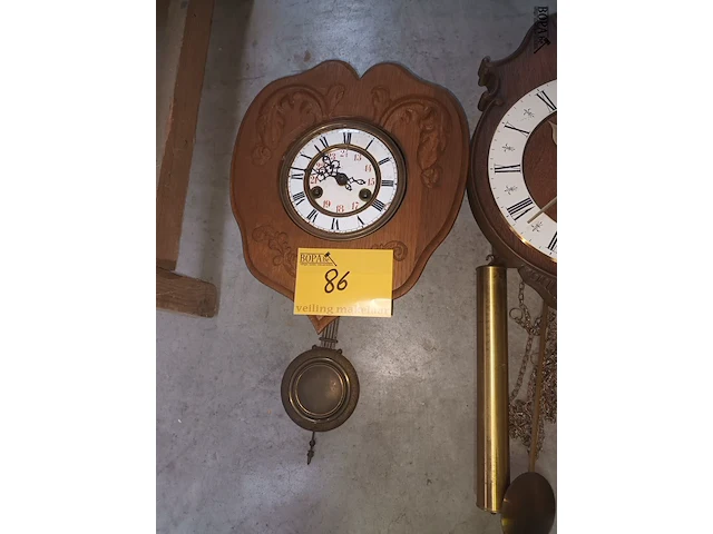 Lot 86 - klokken. 2 stuks - afbeelding 3 van  5