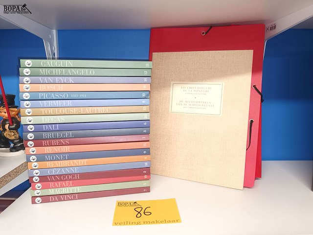 Lot 86 - kunstboeken. 20 stuks - afbeelding 1 van  4