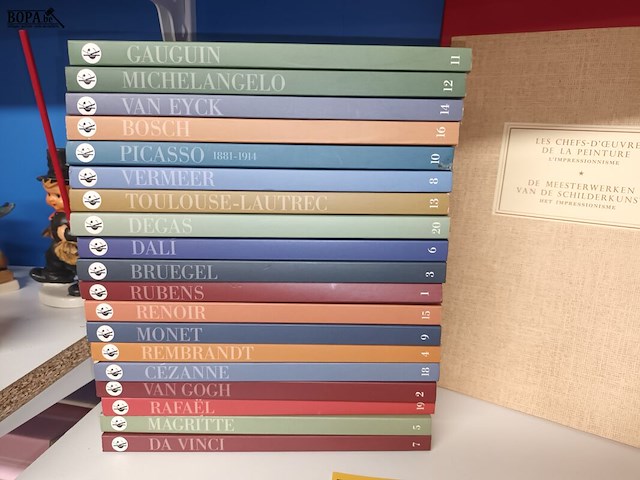Lot 86 - kunstboeken. 20 stuks - afbeelding 2 van  4