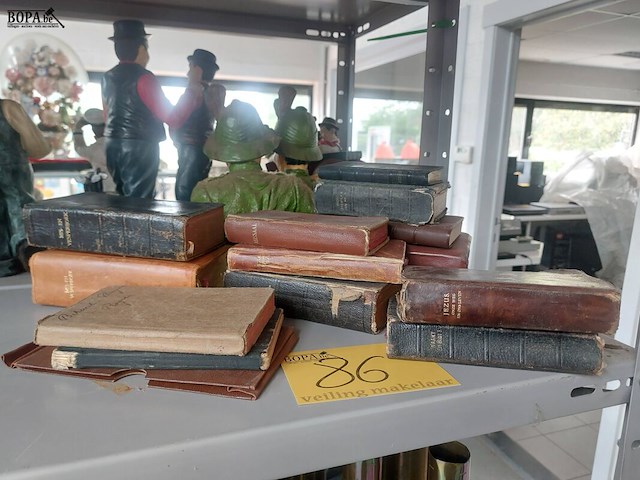 Lot 86 - lot bijbels, ong. 13 stuks - afbeelding 1 van  2