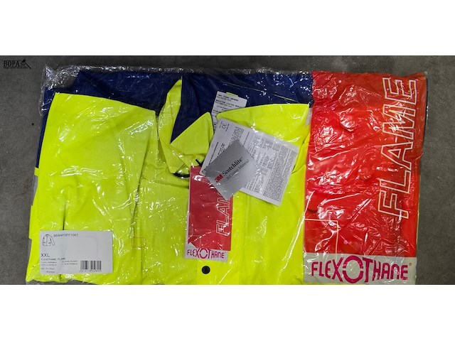 Lot 86 - lot werkkledij maten xxl en 3xl ong 7 stuks - afbeelding 3 van  6