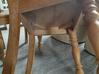 Lot 86 - set van 4 houten stoelen - caféstijl - afbeelding 3 van  3